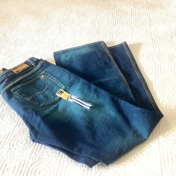 NWT Y2K Vintage Pepe London Jeans Women's US Size 36x32 Flare Layla Style Bootcu - Picture 2 of 16